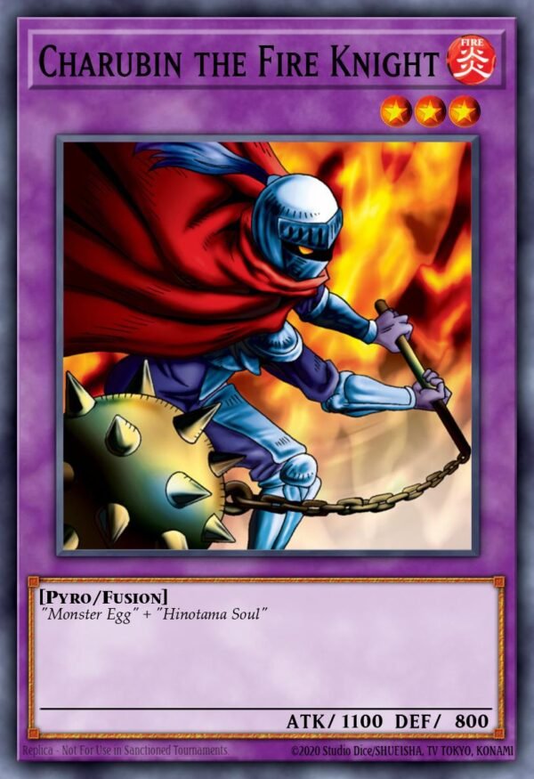 37421579.jpg Charubin the Fire Knight - Legend of Blue Eyes White Dragon (Rare)