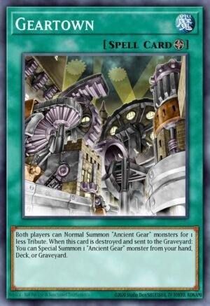 Geartown - Machine Reactor Structure Deck (Common)