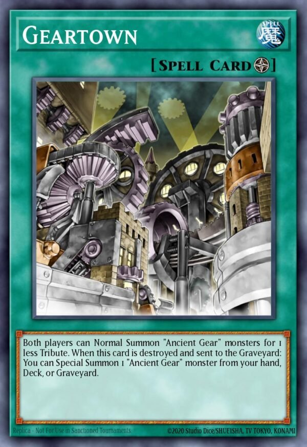 Geartown - Machine Reactor Structure Deck (Common)