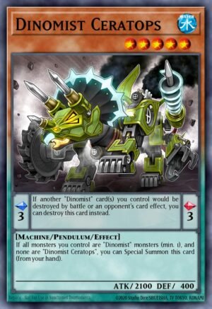 Dinomist Ceratops - Breakers of Shadow (Common)