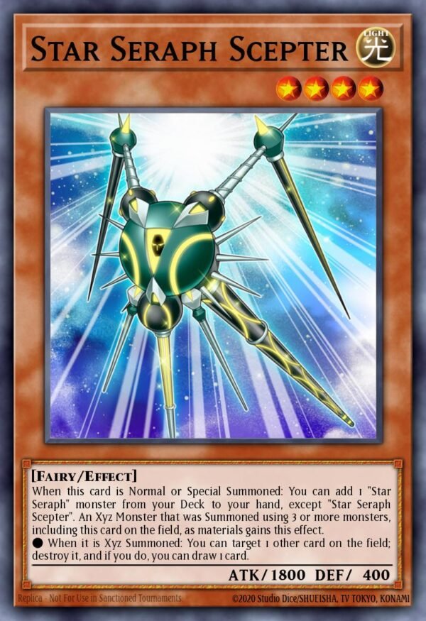 Star Seraph Scepter - World Superstars (Prismatic Secret Rare)