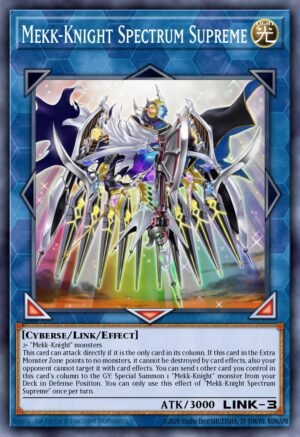 Mekk-Knight Spectrum Supreme - 2018 Mega-Tin Mega Pack (Ultra Rare)