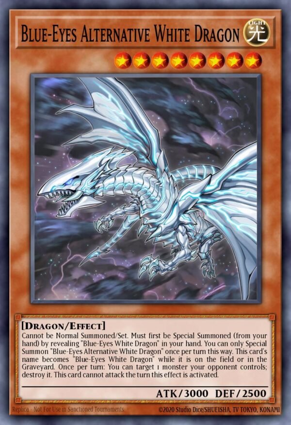 Blue-Eyes Alternative White Dragon - 25th Anniversary Rarity Collection II (Platinum Secret Rare)