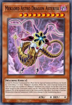Meklord Astro Dragon Asterisk - Legendary Duelists: Rage of Ra (Common)