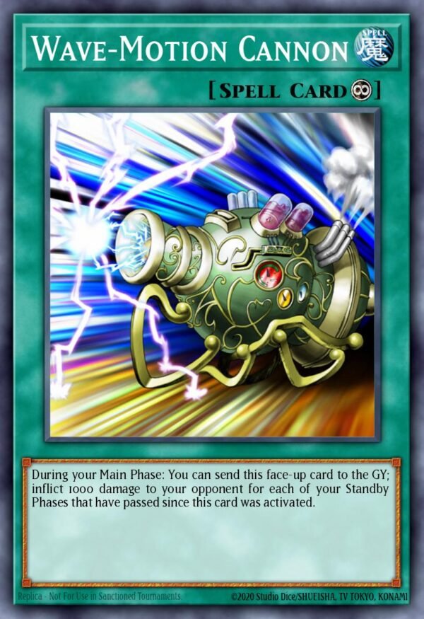 Wave-Motion Cannon - Quarter Century Bonanza (Quarter Century Secret Rare)