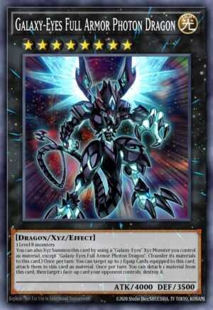 Galaxy-Eyes Full Armor Photon Dragon - Crossed Souls (Super Rare)