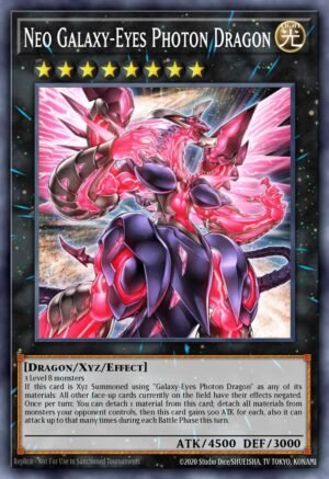 Neo Galaxy-Eyes Photon Dragon - Battles of Legend: Chapter 1 (Common)