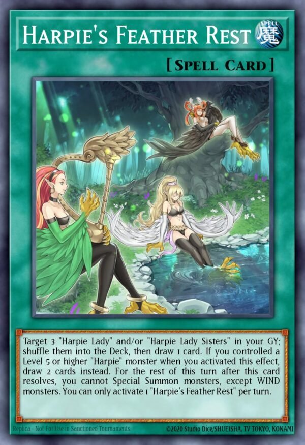 Harpie's Feather Rest - The Lost Art Promotion (series) (Common)