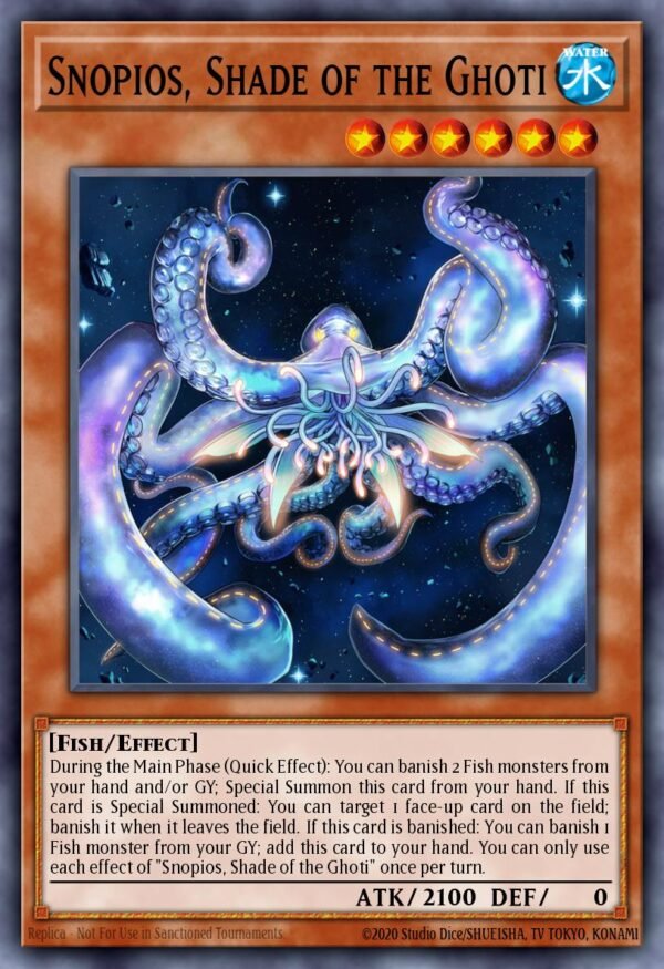Snopios, Shade of the Ghoti - Darkwing Blast (Super Rare)