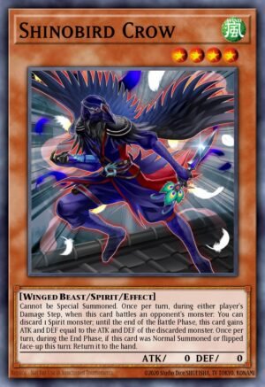 Shinobird Crow - Raging Tempest (Common)