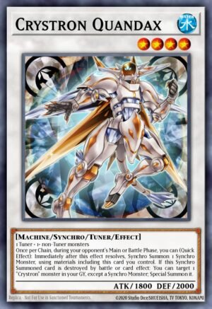 Crystron Quandax - Battles of Legend: Relentless Revenge (Secret Rare)