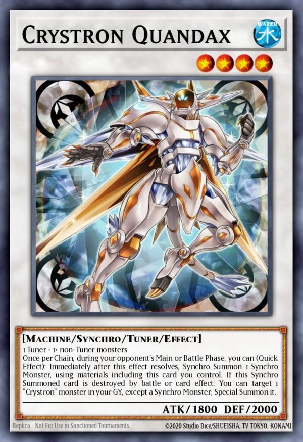 Crystron Quandax - Battles of Legend: Relentless Revenge (Secret Rare)
