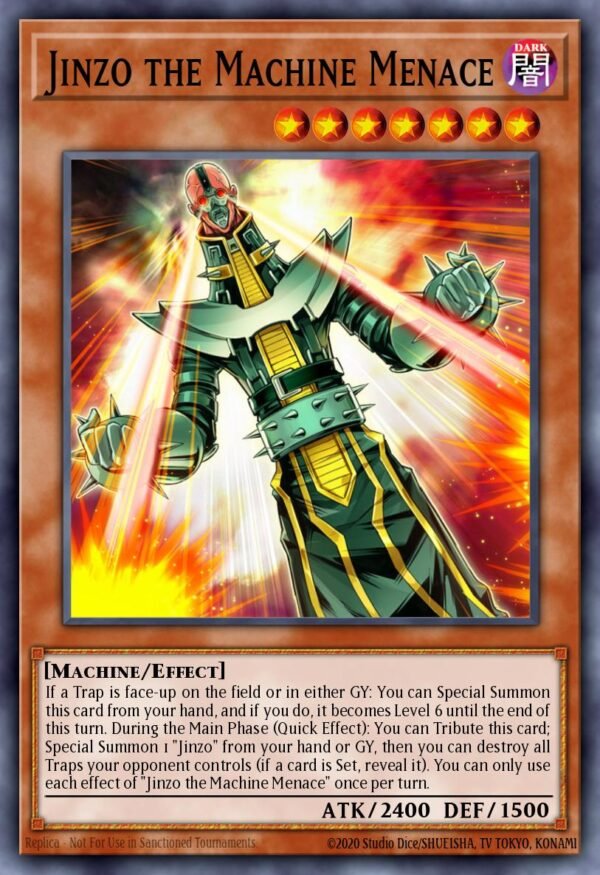 Jinzo the Machine Menace - Legendary Duelists: Rage of Ra (Ultra Rare)