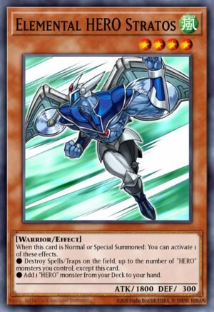 Elemental HERO Stratos - Quarter Century Bonanza (Platinum Secret Rare)