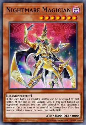 Nightmare Magician - Duelist Nexus (Quarter Century Secret Rare)