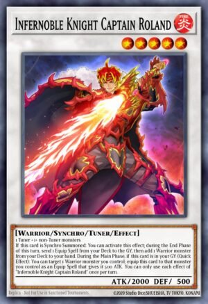 Infernoble Knight Captain Roland - Rise of the Duelist (Common)