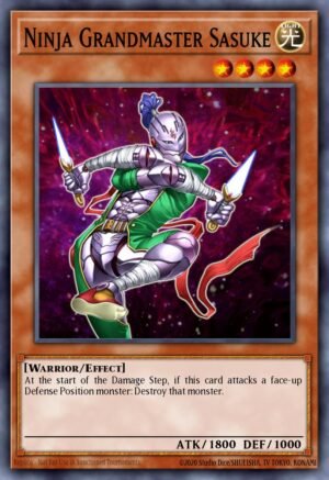 Ninja Grandmaster Sasuke - Battle Pack 2: War of the Giants (Mosaic Rare)