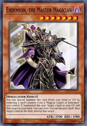 Endymion, the Master Magician - Spellcaster's Command Structure Deck (Ultra Rare)