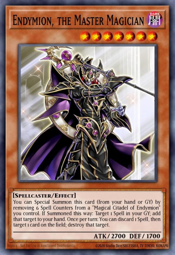 Endymion, the Master Magician - Spellcaster's Command Structure Deck (Ultra Rare)
