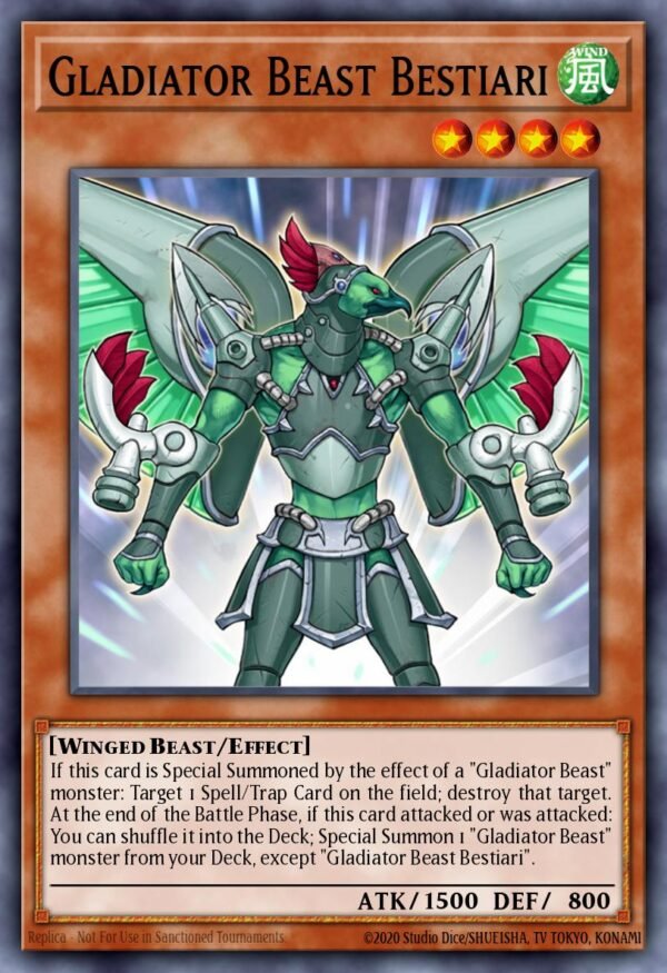Gladiator Beast Bestiari - Astral Pack Seven (Common)