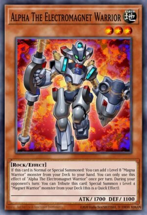 Alpha The Electromagnet Warrior - Structure Deck: Yugi Muto (Super Rare)