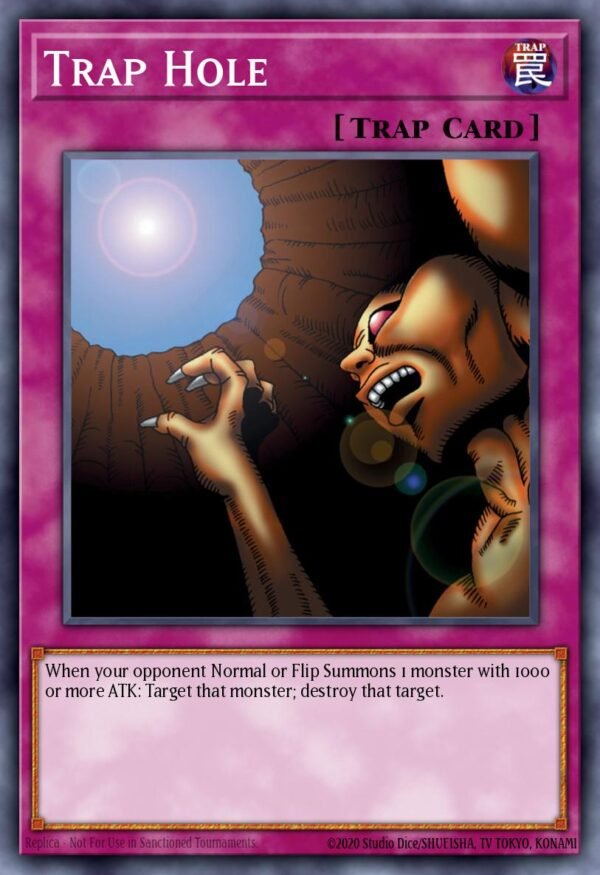 4206964-7.jpg Trap Hole - Legend of Blue Eyes White Dragon (Super Rare)