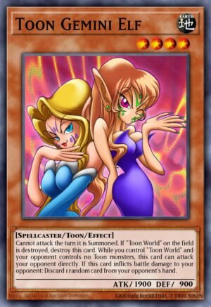 Toon Gemini Elf - Battle Pack 2: War of the Giants (Mosaic Rare)