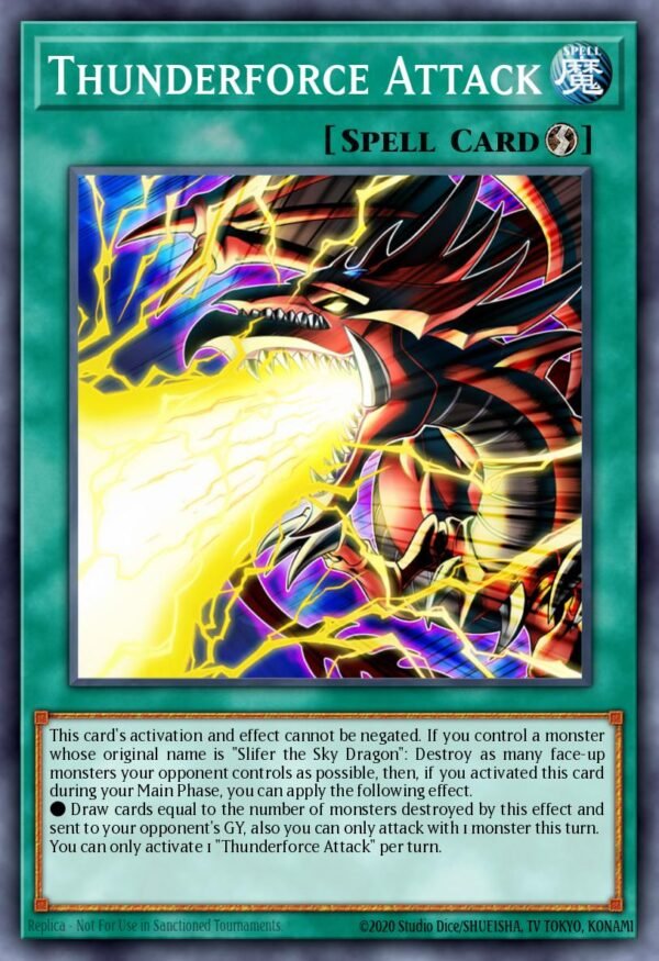 Thunderforce Attack - Egyptian God Deck: Slifer the Sky Dragon (Ultra Rare)