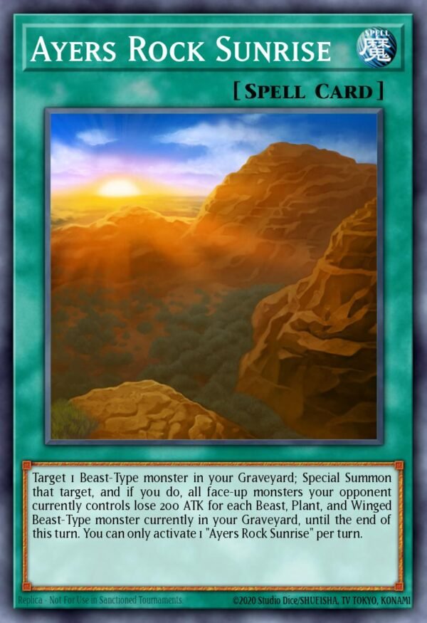 Ayers Rock Sunrise - Battle Pack 3: Monster League (Shatterfoil Rare)