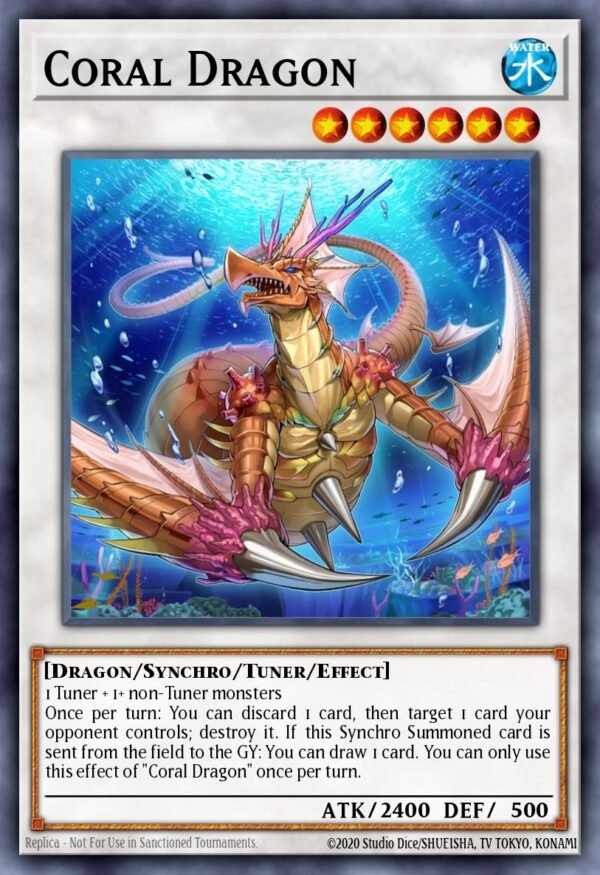 Coral Dragon - Legendary Hero Decks (Ultra Rare)