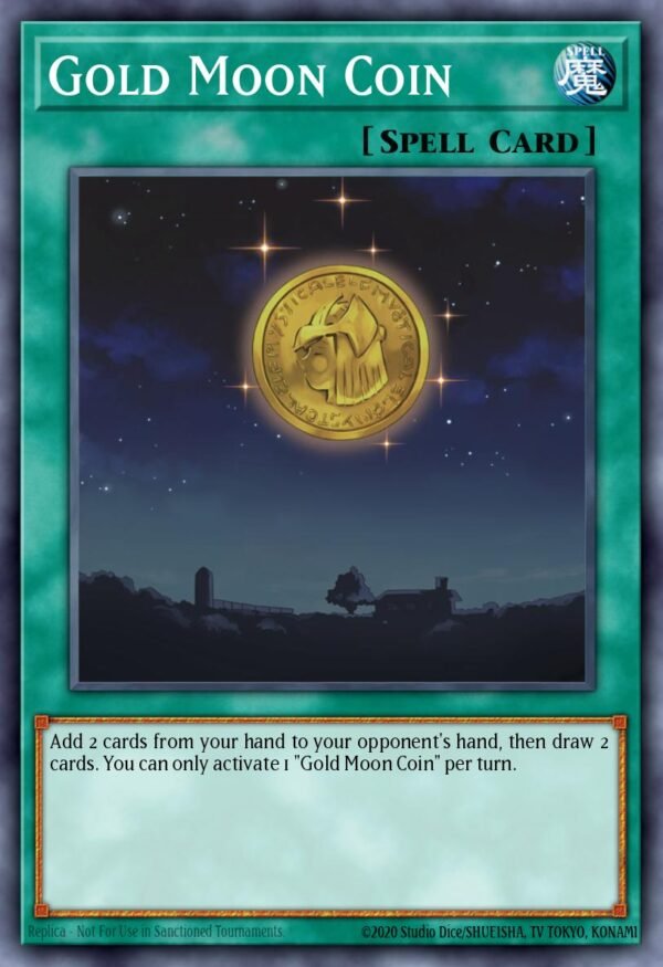 43528009.jpg Gold Moon Coin - Battles of Legend: Chapter 1 (Common)