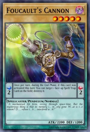 Foucault's Cannon - Starter Deck: Yuya (Common)