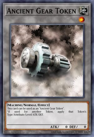 Ancient Gear Token - Machine Reactor Structure Deck (Common)