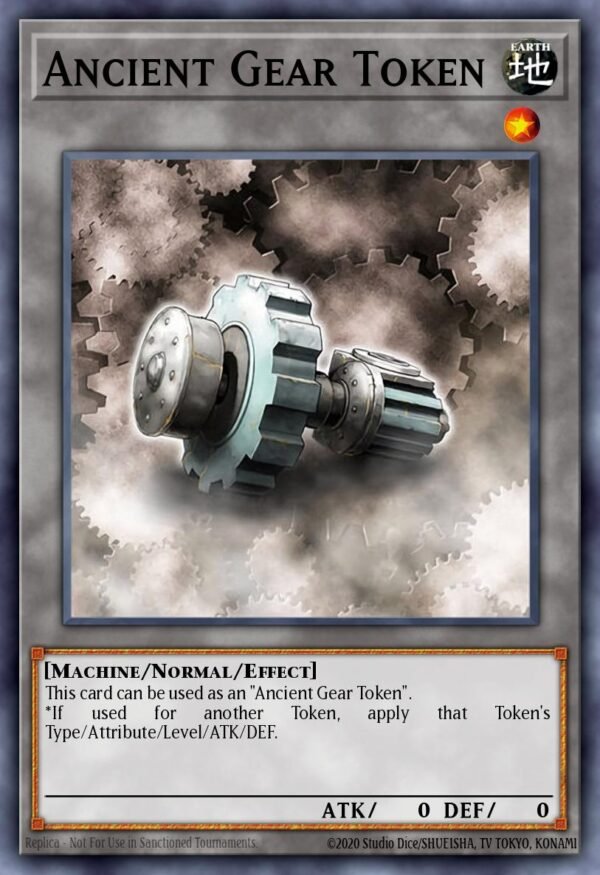 Ancient Gear Token - Machine Reactor Structure Deck (Common)