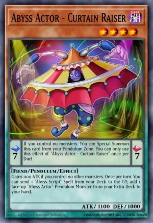 Abyss Actor - Curtain Raiser - OTS Tournament Pack 21 (Common)