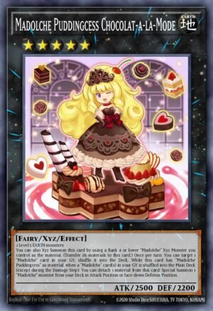Madolche Puddingcess Chocolat-a-la-Mode - Crossed Souls (Ultra Rare)
