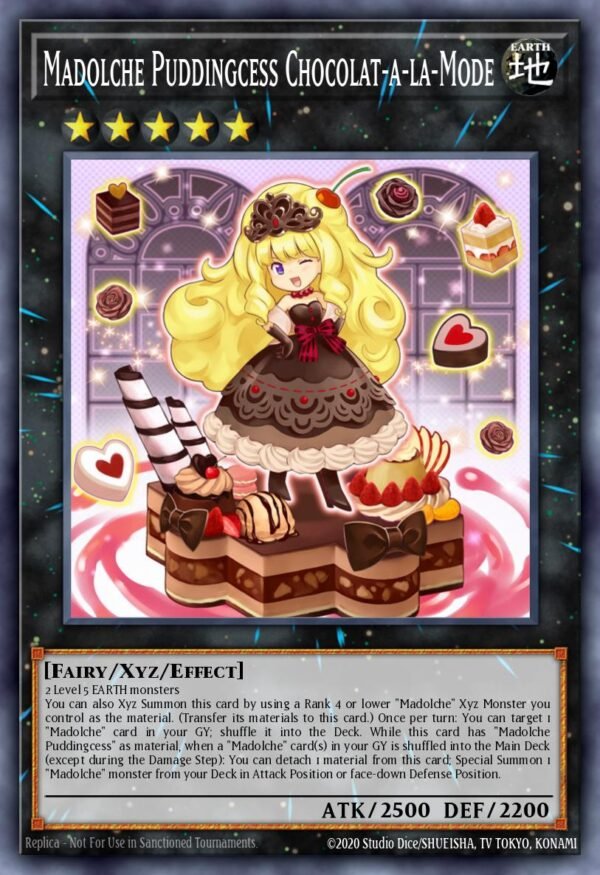 Madolche Puddingcess Chocolat-a-la-Mode - Crossed Souls (Ultra Rare)