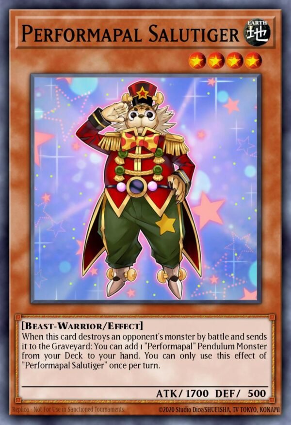 Performapal Salutiger - Master of Pendulum Structure Deck (Common)
