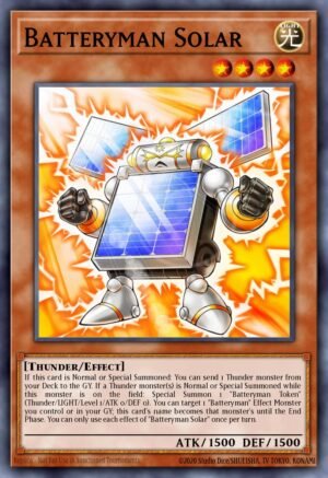 Batteryman Solar - OTS Tournament Pack 10 (Super Rare)