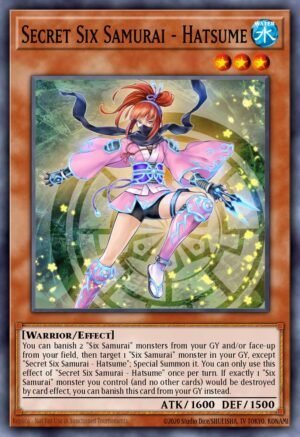Secret Six Samurai - Hatsume - Quarter Century Bonanza (Ultimate Rare)