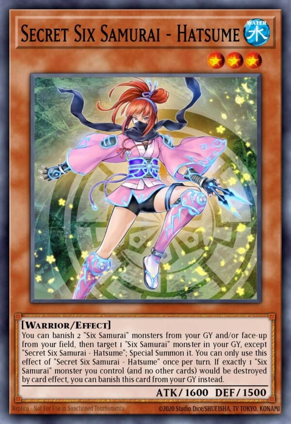 Secret Six Samurai - Hatsume - Quarter Century Bonanza (Ultimate Rare)