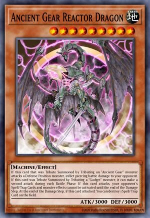 Ancient Gear Reactor Dragon - Machine Reactor Structure Deck (Ultra Rare)