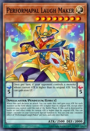 Performapal Laugh Maker - Raging Tempest (Rare)