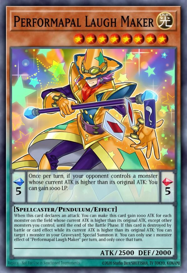 Performapal Laugh Maker - Raging Tempest (Rare)