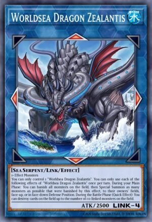 Worldsea Dragon Zealantis - Darkwing Blast (Secret Rare)