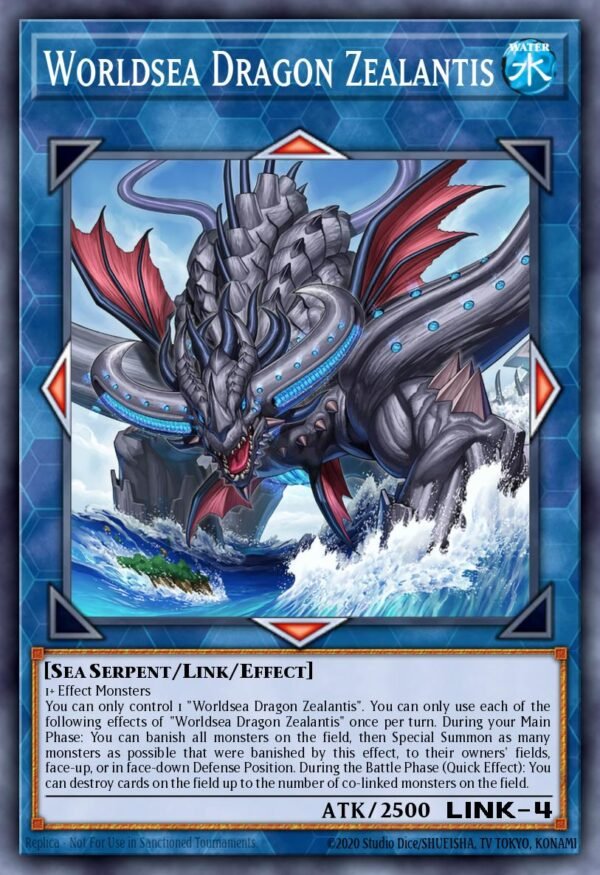 Worldsea Dragon Zealantis - Darkwing Blast (Secret Rare)