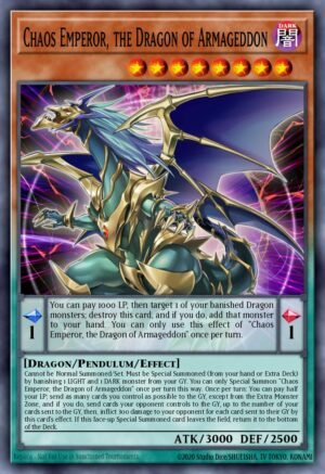 Chaos Emperor, the Dragon of Armageddon - Battles of Legend: Chapter 1 (Ultra Rare)