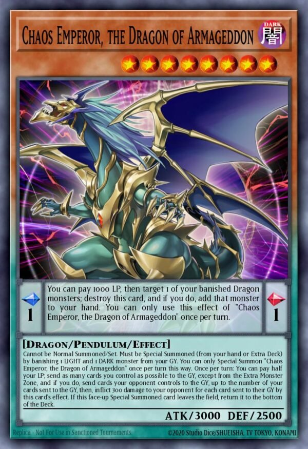 Chaos Emperor, the Dragon of Armageddon - Battles of Legend: Chapter 1 (Ultra Rare)