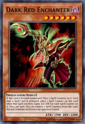 Dark Red Enchanter - Spellcaster's Command Structure Deck (Common)