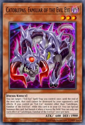 Catoblepas, Familiar of the Evil Eye - 2020 Tin of Lost Memories Mega Pack (Common)